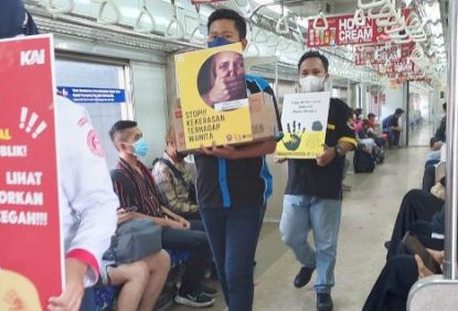 KAI Commuter Lakukan Kampanye Anti Pelecehan dan Kekerasan Seksual di Transportasi Publik Bersama YLKI &amp; Komnas Perempuan