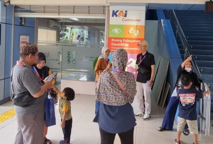 Luncurkan Kartu Disabilitas, Selain Stasiun Juanda Pengguna Bisa Ambil Kartu Disabilitas Di Stasiun Bogor, Sudirman, Tanah Abang, Duri, dan Stasiun Bekasi