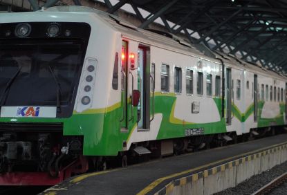 Update perjalanan Commuter Line Di Wilayah 8 Surabaya Hingga Pukul 13.00 WIB