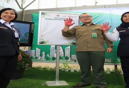 PT KCI Ajak Pengguna KRL Peduli Lingkungan Melalui Kehadiran Stasiun Ramah Lingkungan