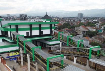 Menjelang Ramadan, Gedung Baru Stasiun Cimekar Resmi Layani Pengguna KA Lokal