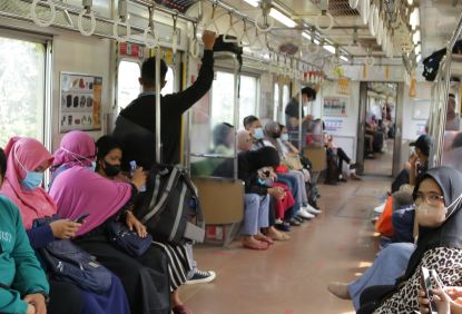 Commuterline Jabodetabek Layani Lebih Dari 442 Ribu Pengguna Hingga Sore Ini