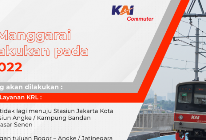 KAI Commuter Terus Lakukan Sosialisasi Perubahan Pola Operasi Terkait GAPEKA Baru Khusus KRL dan Pelaksanaan Switch Over (SO)-5 Stasiun Manggarai